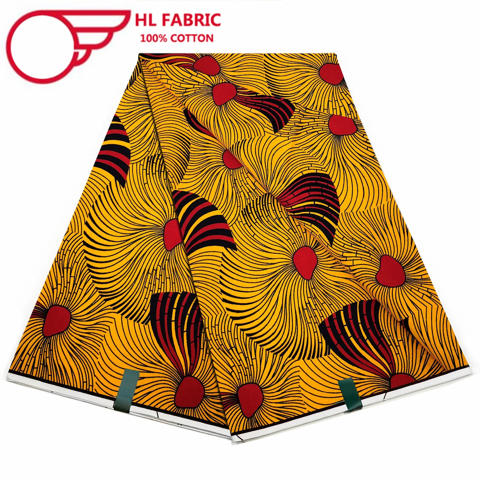 

Veritable Wax 100% Cotton African Wax Fabric Nigerian Ankara Block Prints Batik Fabric Dutch Hollandais Pagne For Sewing L622