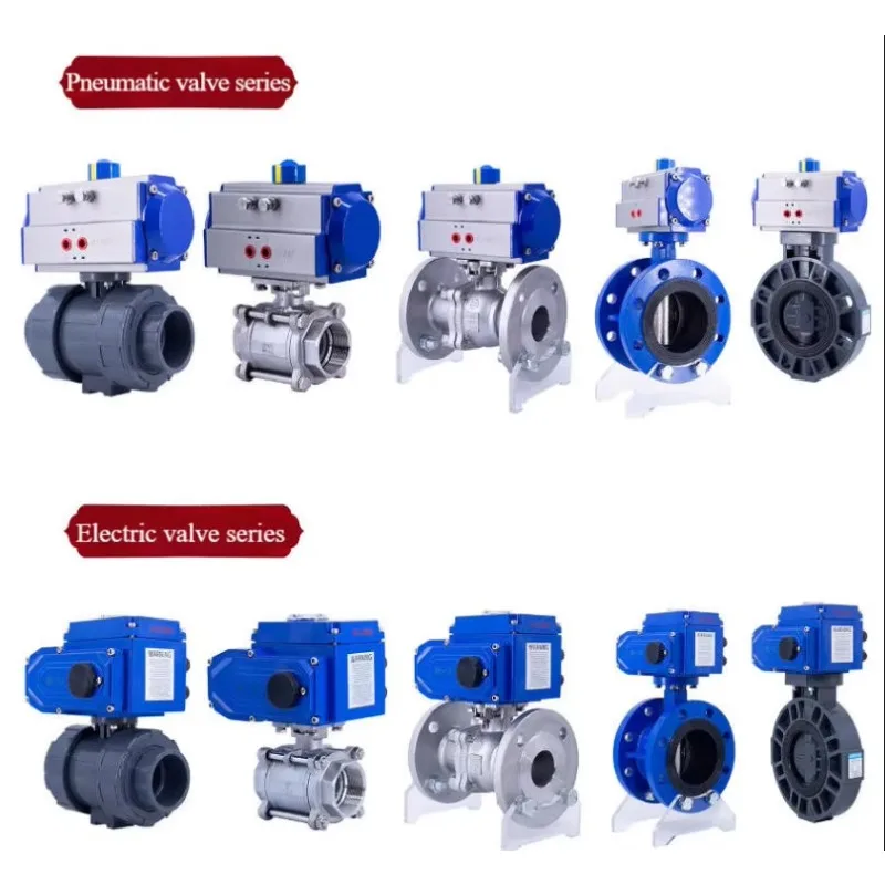 Factory Direct Supply Top Quality DN80 3 Inch 12V DC Waterproof PVC Plastic Ball Valve 2-Way Modulating Electric Actuator Motor