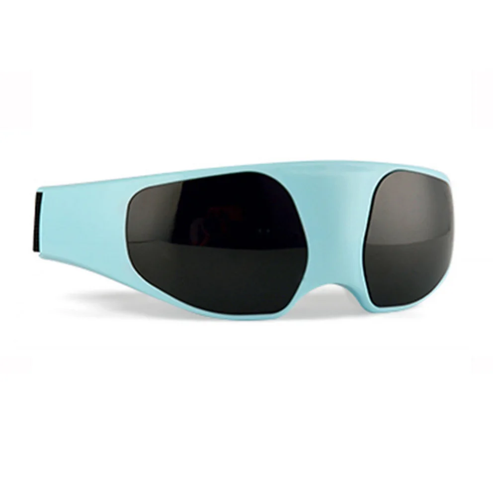 مدلك العين الأزرق القابل للتعديل الاهتزاز جهاز العناية بالعين العلاج تدليك نظارات لتخفيف التعب الصحة