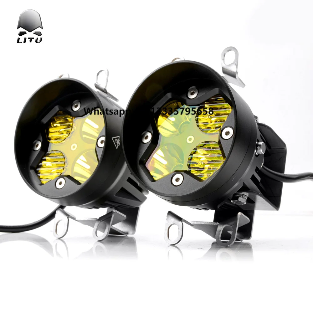 

Updated Auto Lighting Led Fog Light with 5500K Direct Light High Brightness Waterproof Fog Lamp