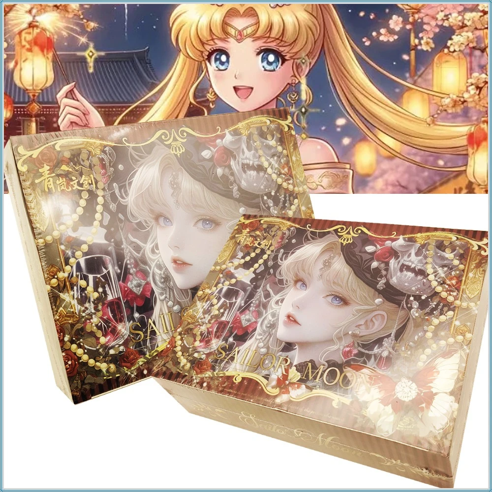 Sailor Moon Hobby Collection Cards Anime Pretty Girl Aino Minako Mizuno Ami Sweet Encounter Exquisite Art Cards Children Gifts