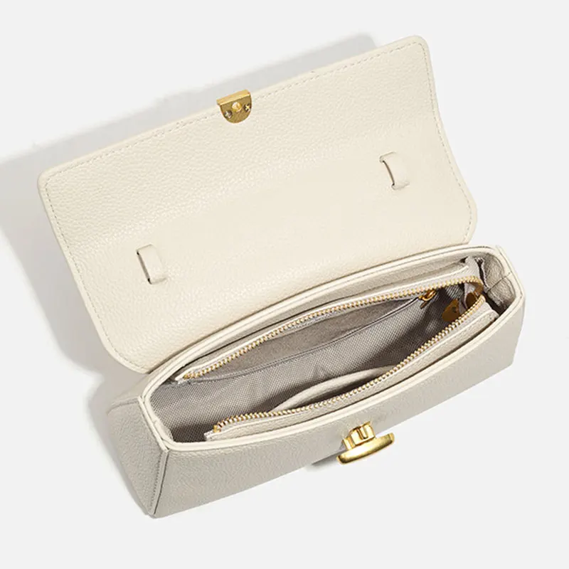 2025 New Women\'s Bag High Quality Genuine Leather Women Shoulder Bag Fashion Crossbody Square Bags Female Handbags