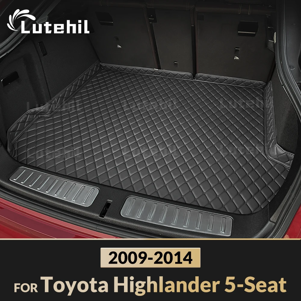 

Car Trunk Mat For Toyota Highlander 5-Seat 2009 2010 2011 2012 2013 2014 Custom Car Accessories Cargo Liner