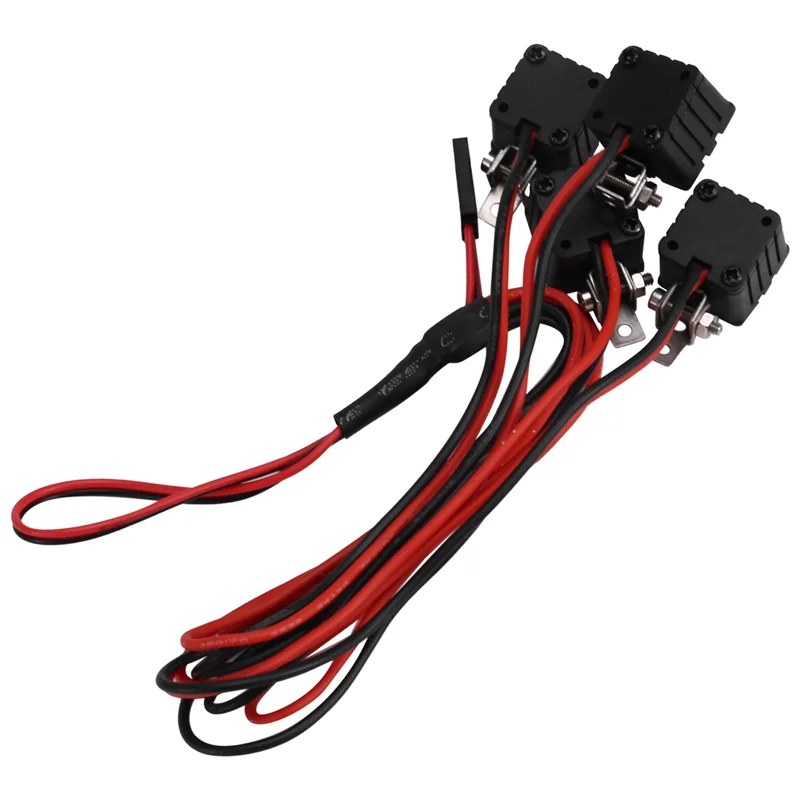 

A45F-RC автомобильные светодиодные фары, прожектор для TRX4 TRX6 Axial SCX10 Wraith 1/10, RC гусеничный автомобиль, запчасти