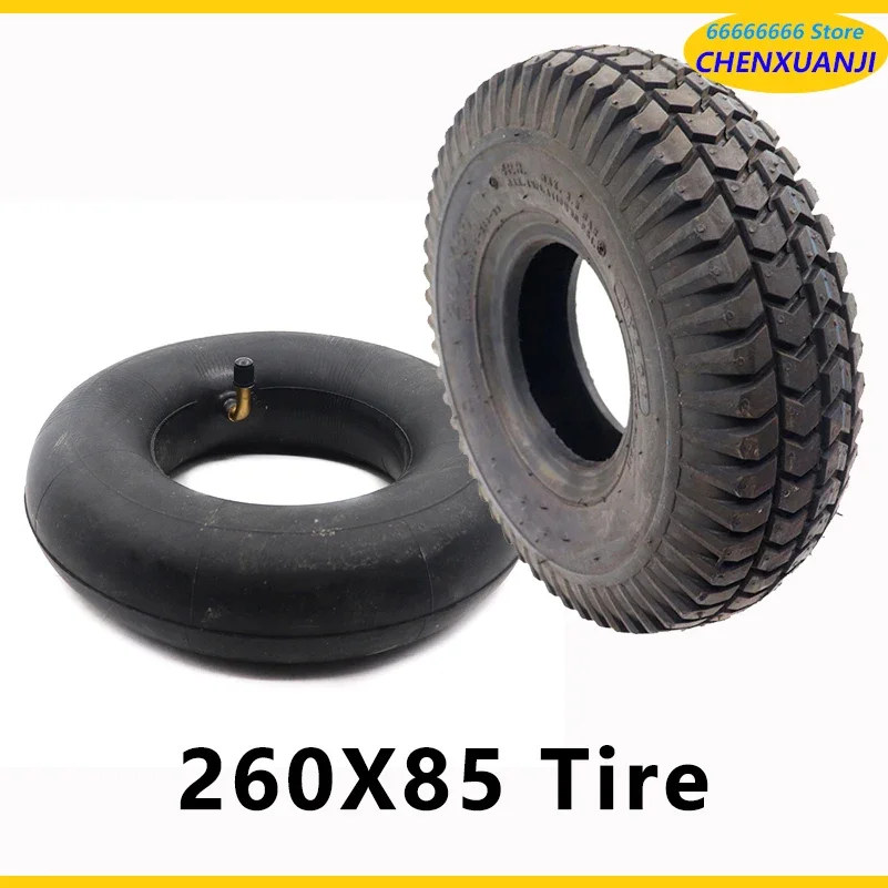 High-quality new 260x85 tires 3.00-4 10\'\'x3\'\' Scooter tyre  inner tube kit fits electric kid gas scooter wheelChair