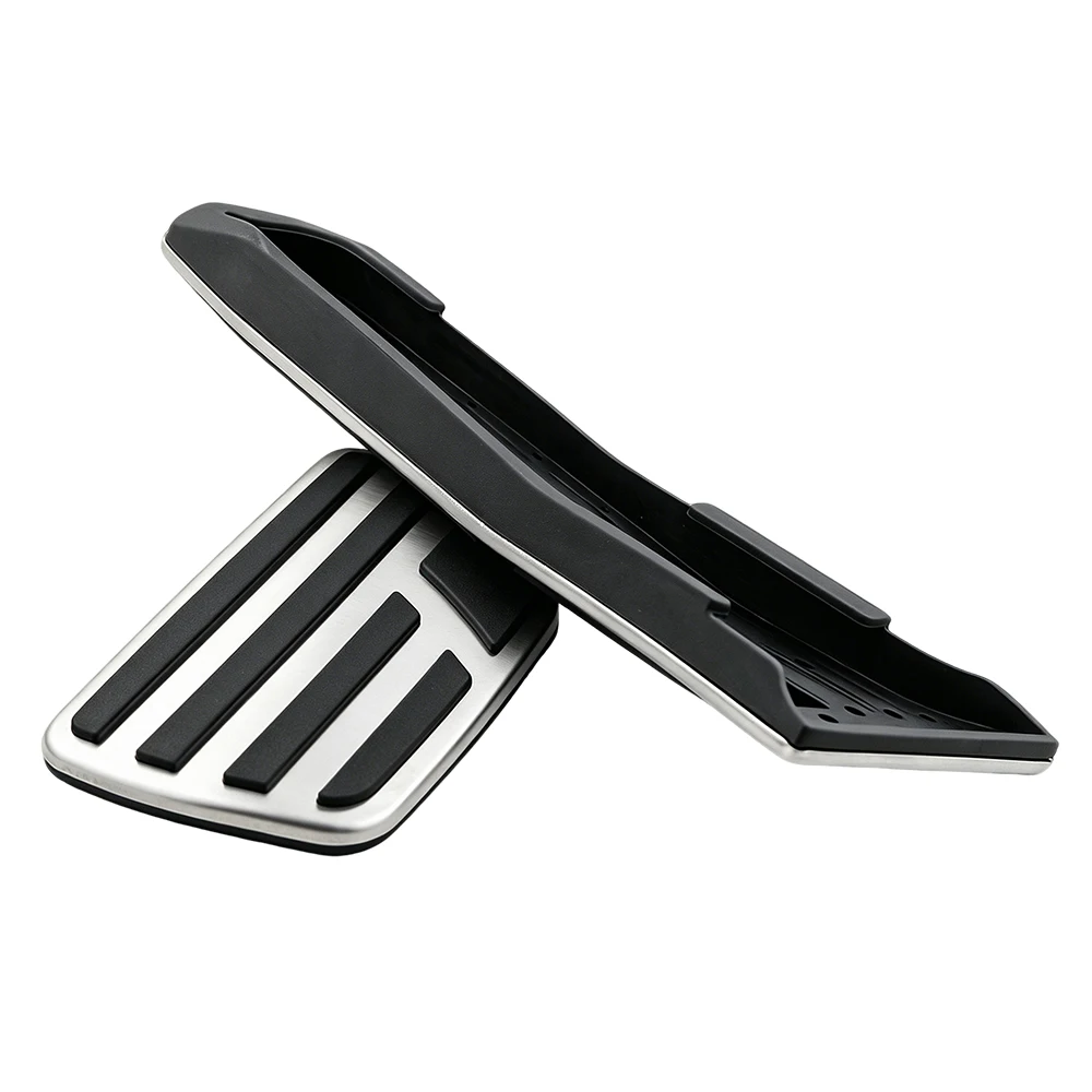 Edelstahl-Autopedale für Toyota RAV4 XA60 2026 Camry AVALON 2024 BZ4X AT Gaspedal Bremse Rutschfeste Pedalabdeckung Zubehör – Detail 3