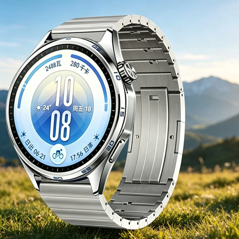 Quick Release 22mm Titanium Band for Huawei Watch GT7 Pro GT7 GT6 5 4 46mm Ultimate 2 GT Runner 2 Wristband Amazfit Balance 3 2