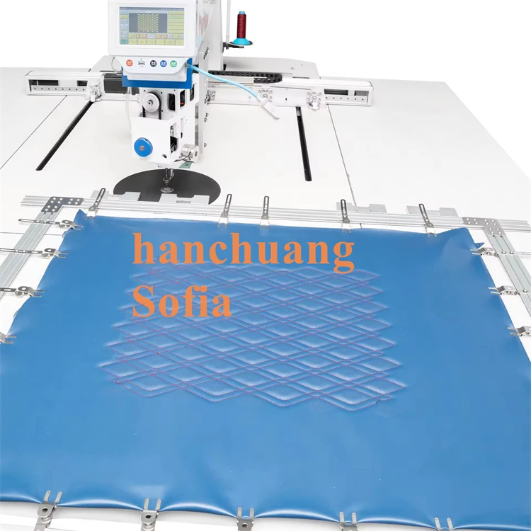 Automatic car seat cover sewing machine 360 degree rotary sewing machine Car interior sewing machine