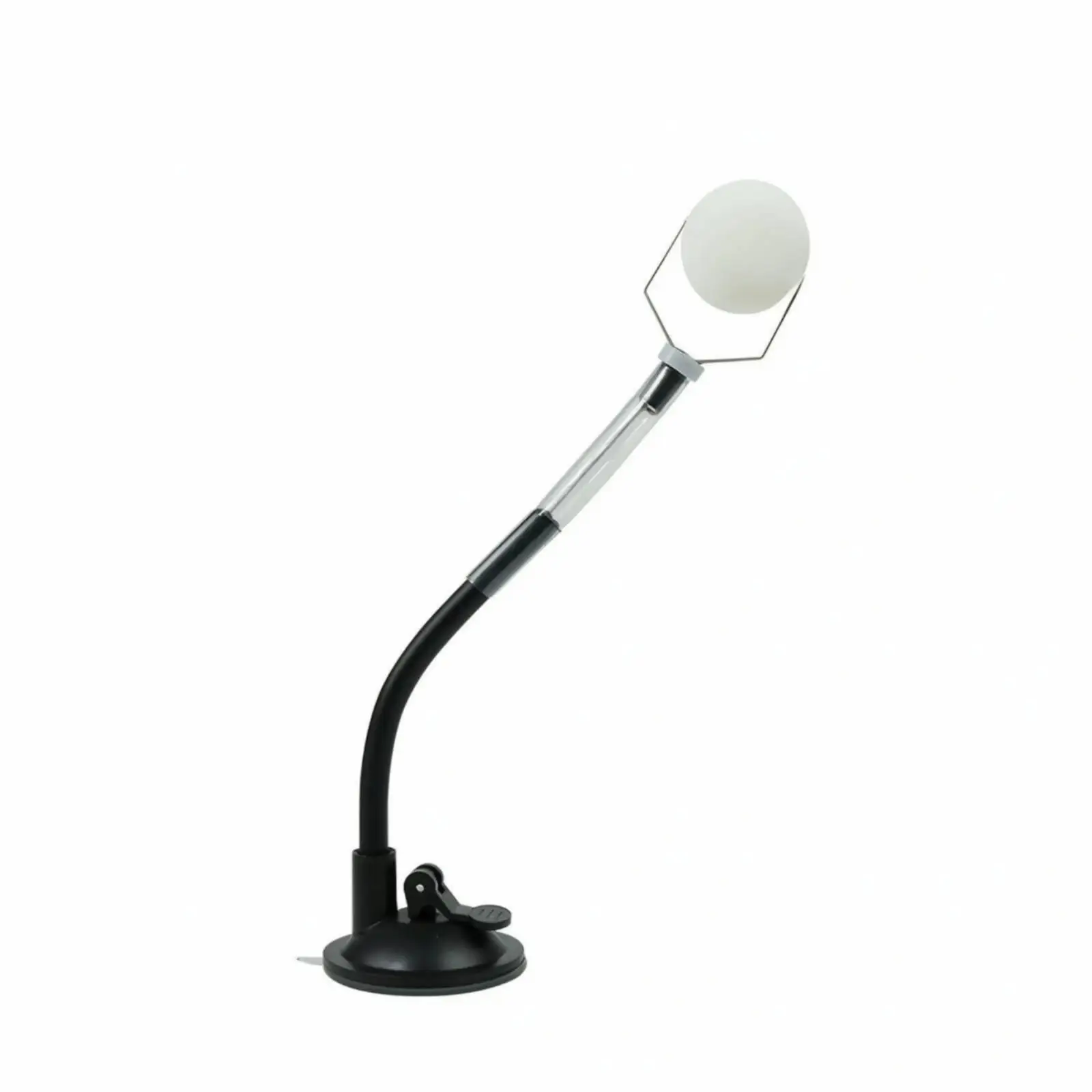 Ping Pong Practice Tool with Flexible Black Rod for Realistic Rally Simulation Training