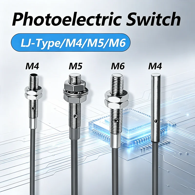 m4 m5 m6 Inductive Proximity Switch Sensor Switch M8 1mm NPN PNP 6-36V Open Close NO NC Metal Switch