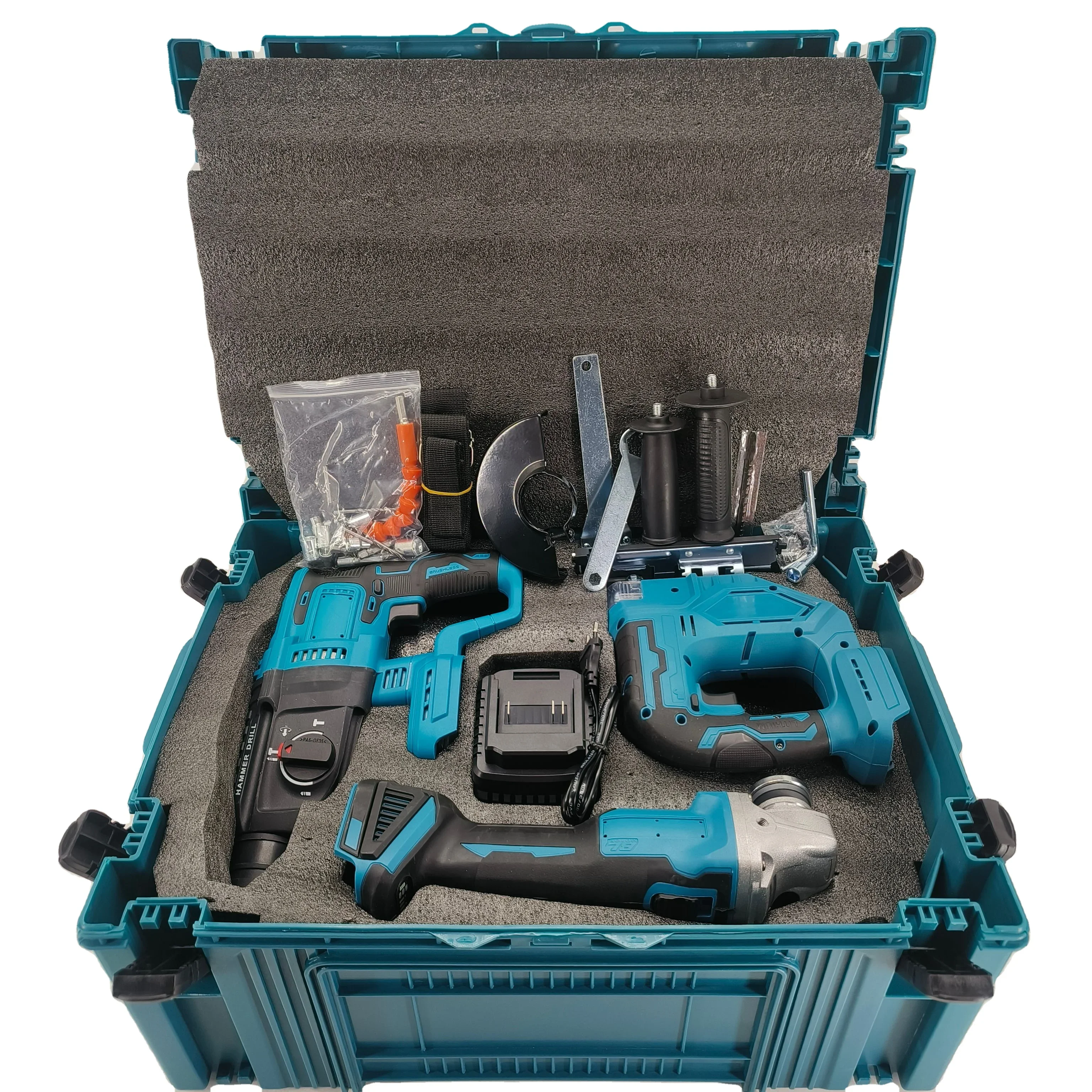 21V portable brushless and cordless electric drills and lithium battery power tool kits by manufacturers