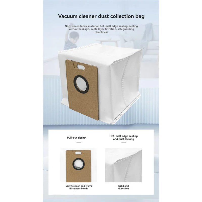 A03F-Voor Tapo RV30 Max/RV30 Max Plus/RV20 Max/RV20 Max Plus 18PCS Vacuüm Accessoires Belangrijkste Zijborstel Filters Mop Doek Stofzakken