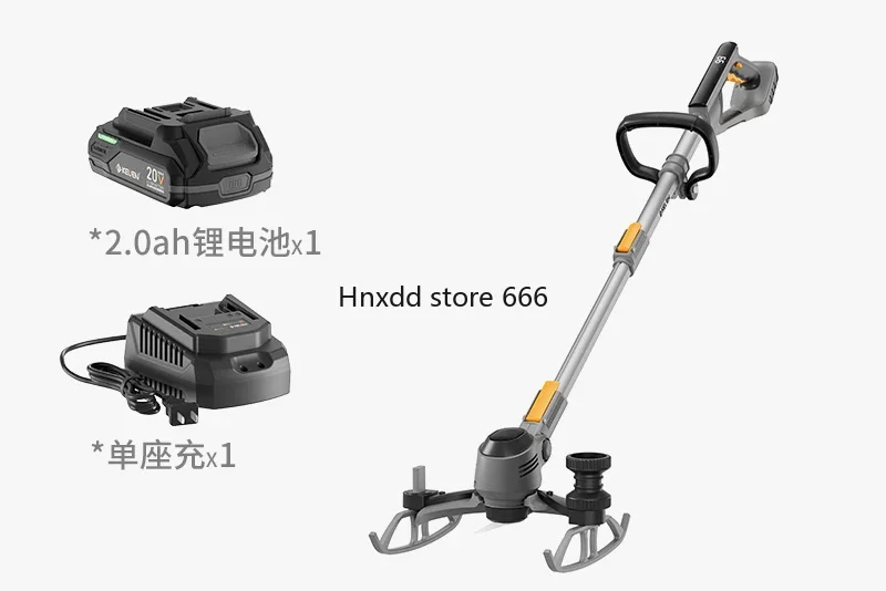 Electric small household hand push lawn mower