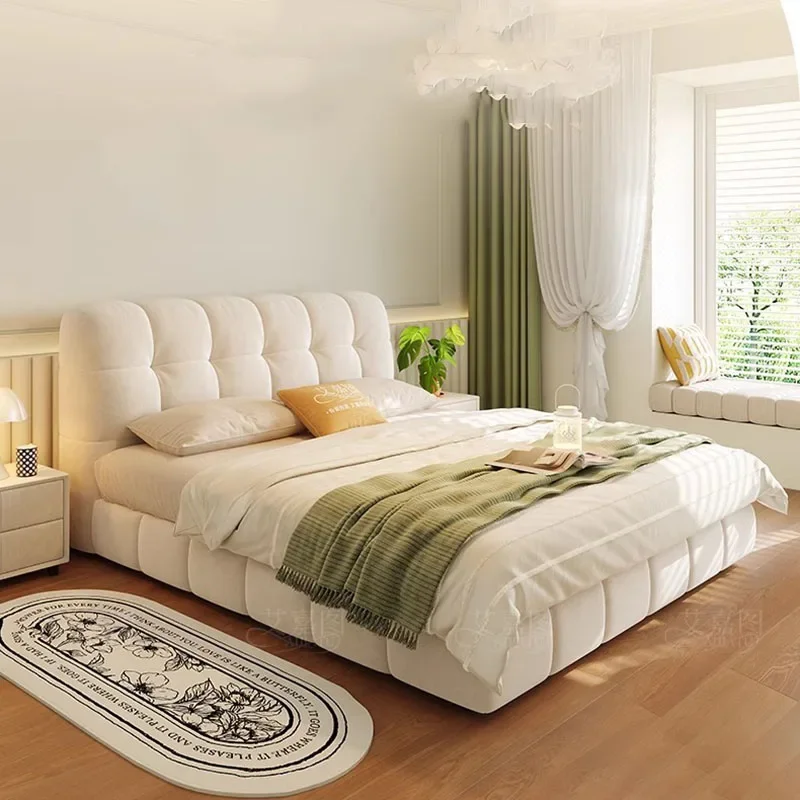 Japanese Cheap Bed Modern Bedroom Luxury Wooden Princess Sleeping Beauty Sun Bed Space Saving Camas De Casal Unique Furniture