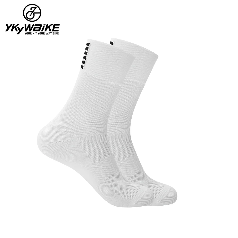 YKYWBIKE Sports Racing Cycling Socks Professional Brand Sport Socks Breathable Road Bicycle Socks Men and Women Outdoor 9 color