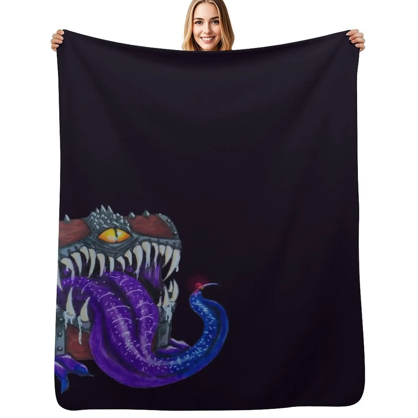 

Mimic Throw Blanket Cozy Throw Blanket for Bed Sofa Chair