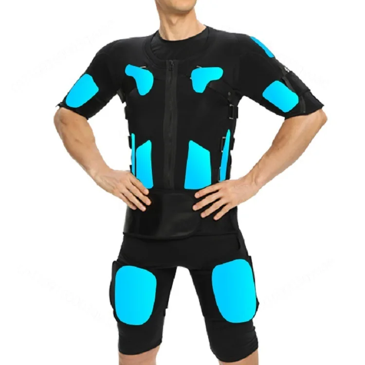 EMS Pulse Training Suit Set Electric Muscle Stimulation Training Garment Full‑Body Electro‑Stimulation Fitness Outfit for Gym