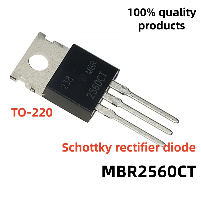 10PCS new quality MBR MBR3045CT MBR3045 MBR2560CT MBR6040CT TO-220 MBR1645CT MBR1645 MBR2545CT MBR2545 MBR4060CT MBR4060 diode