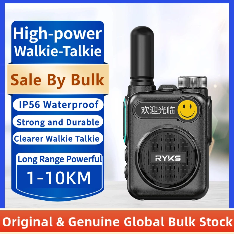 Mini Walkie Talkie Draadloze Kopieerfrequentie Type-C Uhf 400-470Mhz Lange Afstand Draagbare Ham Tweeweg Radio Voor Kamperen