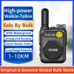 Mini Walkie Talkie Wireless Copy Frequency Type-C UHF 400-470MHz Long Range Portable Ham Two Way Radio for Camping