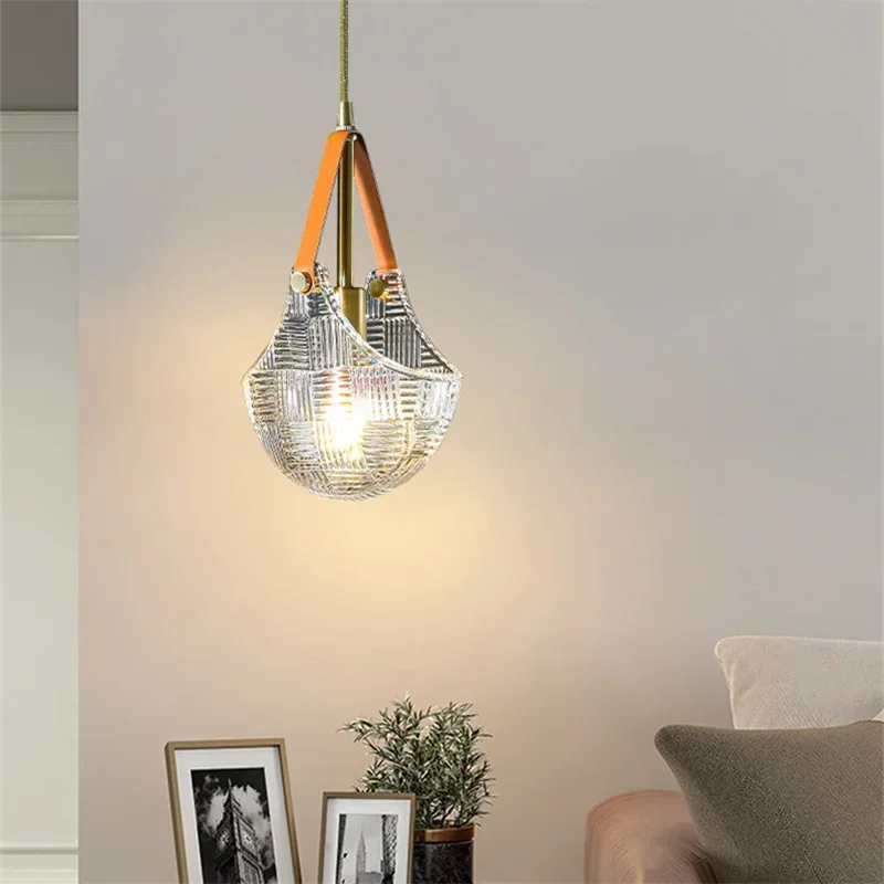 

GISELLE скандинавский латунный подвесной светильник, дизайн, современный просто креативный стеклянный подвесной светодиодный светильник для дома, столовой, декора спальни