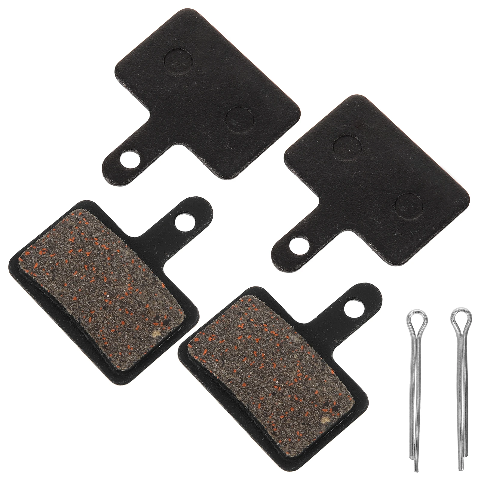 

2 Pairs Bike Brake Pads Disc M375 M445 M446 Resin Material Replacement Kit Road Cycling Long Distance Mountain Use Easy Install