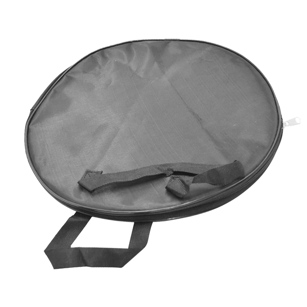 Drum Pad Bag Cymbal Bag Drum Practice Pad Bag Waterproof 12 Inch Drum Pad Bag With Handle Black Oxford Cloth Carrying Case Porta