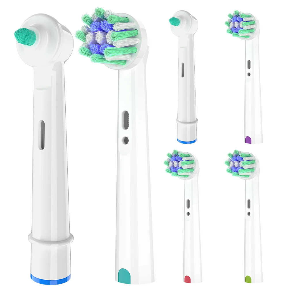 

Сменные насадки для щетки Cross Action, совместимые с электрической зубной щеткой Oral B, насадкой для межзубных зубных щеток для 1000, 600, 1500