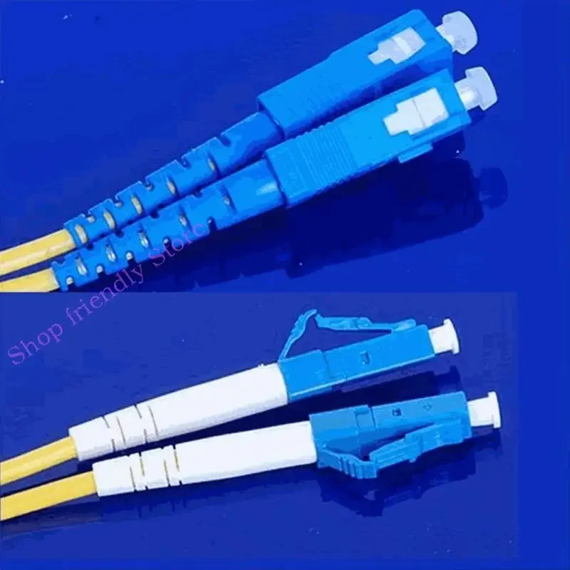 594A Fiber Patch Kabelsperrsparm Kabel LC-SC Duplex Einmodus Optik für Netzwerk 3meter-Jumper-Kabel