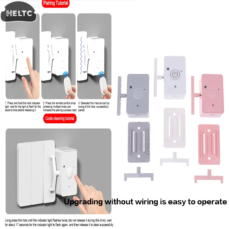 

36*36*72 мм ABS домашний контроллер дистанционный переключатель инфракрасный пульт дистанционного управления толкатель для умной кнопки ленивый переключатель дистанционного управления