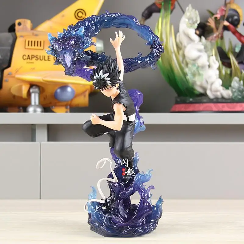 

New Yuyu Hakusho Figures Hiei Anime Figure 24cm Pvc Statue Collection Model Room Decoration Dolls Boys Birthday Toys Gifts