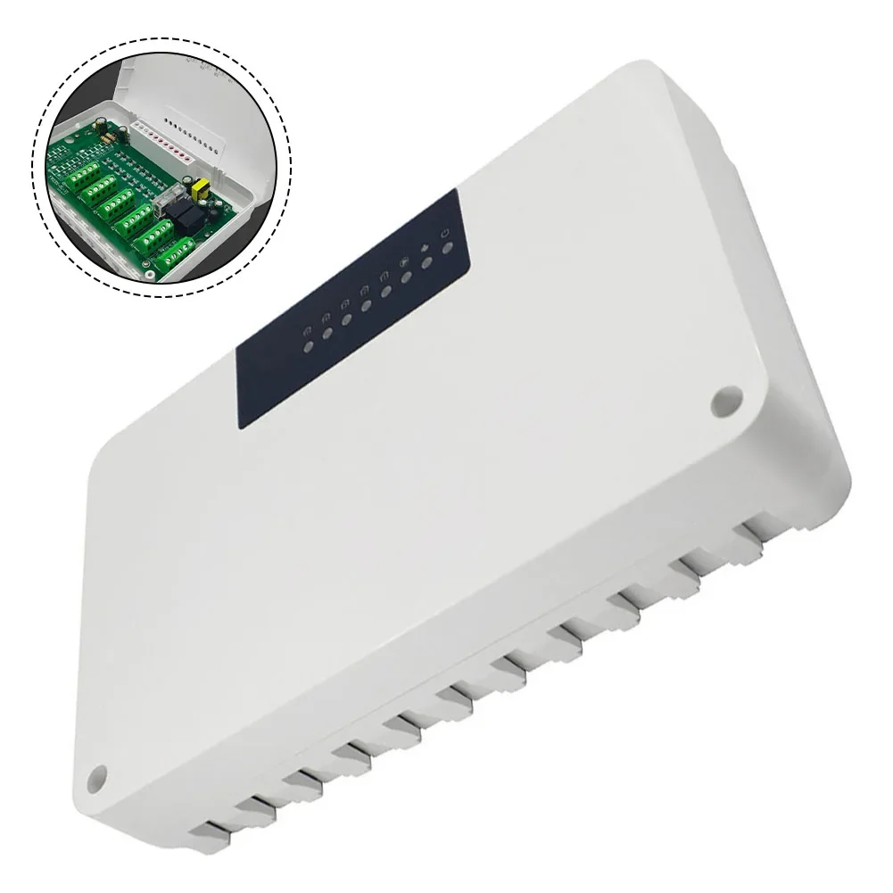 5/8 Zone Central Heating Hub Controller Underfloor Water Heating System For Gas Boiler Pump Valve Actuator
