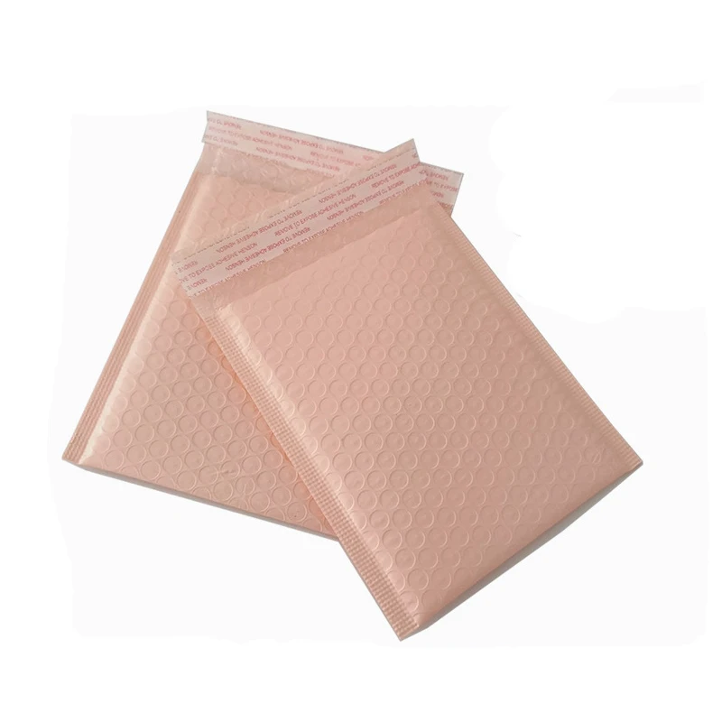 30Pcs Pink Poly Bubble Mailers Padded Envelopes Bulk Bubble Lined Wrap Polymailer Bags for Shipping Packaging Maile Self Seal