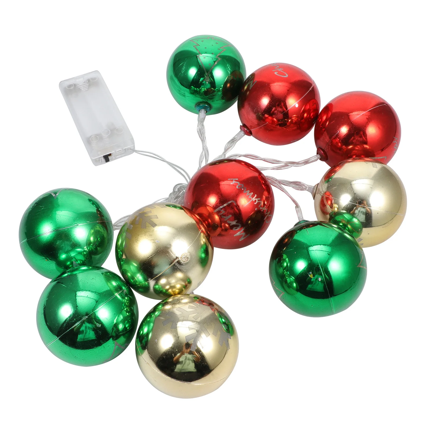 1pc LED ライト 1.5 メートル赤緑クリスマス装飾ランプクリスマスライトツリーパーティー庭電気メッキボールライト
