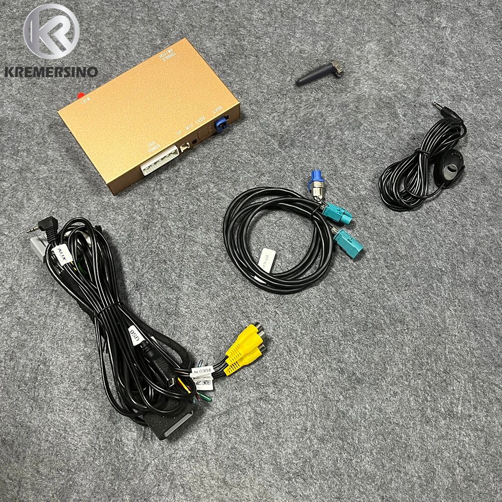 무선 카플레이 안드로이드 오토 KSmart 박스 5G 업그레이드 버전, 볼보 XC60 S60 XC90 S90 2018-2022 OEM 마이크
