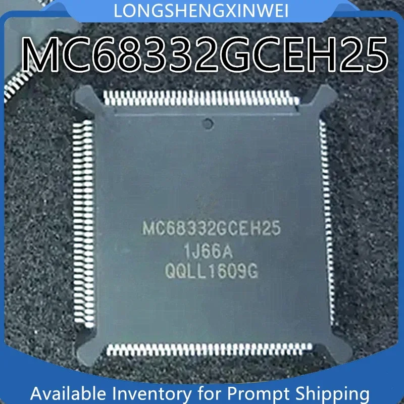 1PCS MC68332 MC68332GCEH25 QFP 32-bit Microcontroller Chip NEW