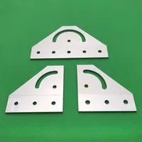Aluminum Profile Angle Fixing Piece, Steering Connecting Plate, 90 Degree, 180 Degree, 3030, 4040