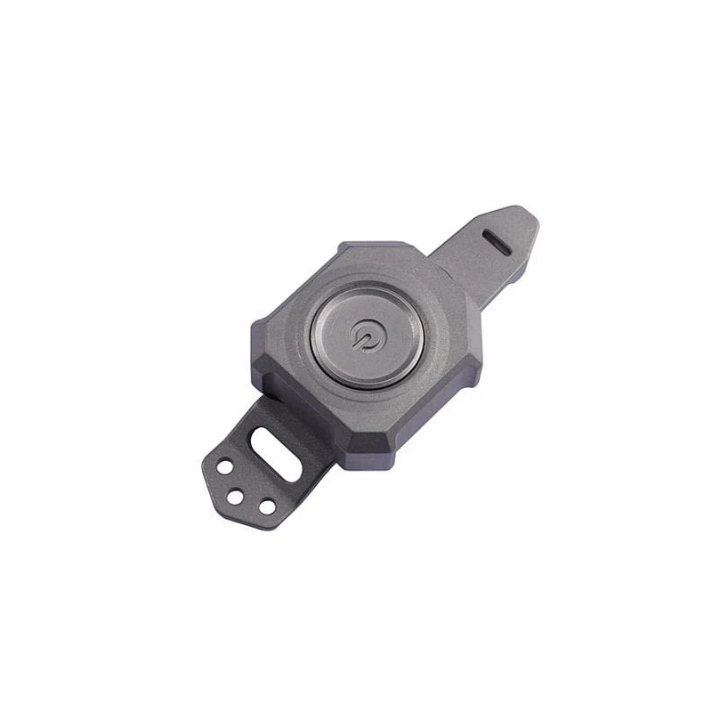 

Compact MecArmy CPL3 Titanium Flashlight 300 Lumens USB-C Knife Back Clip Attachable LED Mini-Light