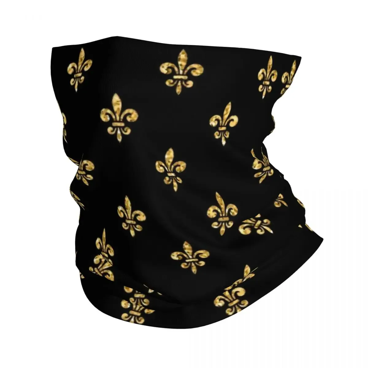 New Fleur De Lis Lily Flower Bandana Neck Cover Printed Florence Balaclavas Mask Scarf Warm Headband Riding Unisex Adult Winter