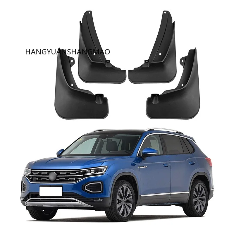 Car MudFlaps Mudguards Anti Splash For VW Volkswagen Tayron 2019-2023 Mudguards Front Rear Wheels Fender Car Accessories 4Pcs