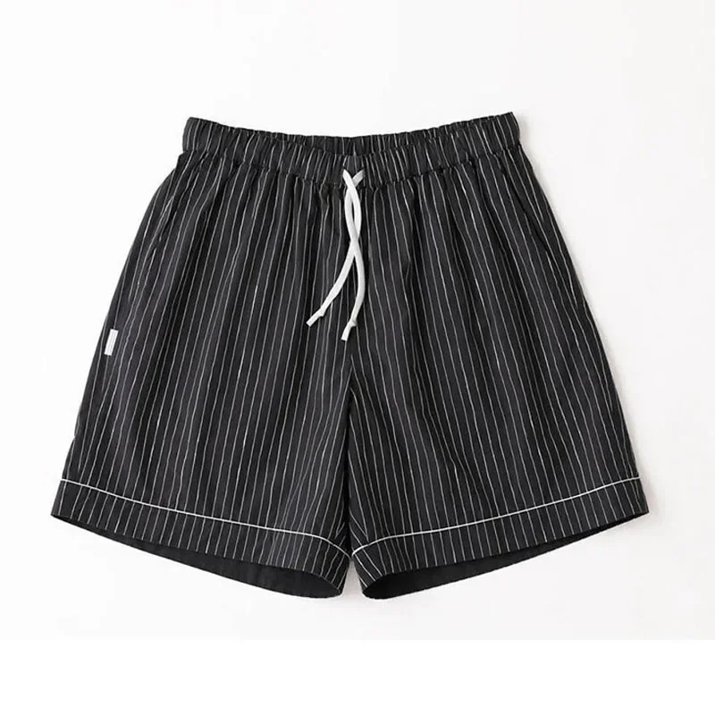 

SFC Japan 23SS Cityboy Japanese Summer Hand Drawn Stripe Loose Drawstring Elastic Trend Casual Sports Shorts