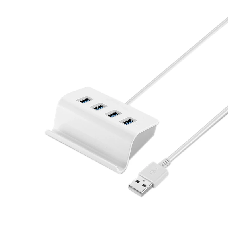 حامل هاتف محمول محمول ، مركز بيانات USB بأربعة منافذ ، مناسب للكمبيوتر المحمول ، محرك فلاش ، قرص صلب