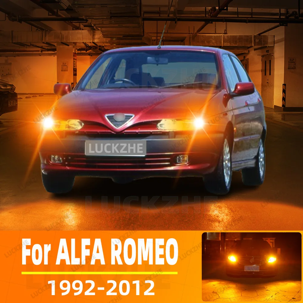 2Pcs Front Rear Turn Signal Light Led For ALFA ROMEO 145 146 147 155 156 159 Sportwagon 1994-2006 2007 2008 2009 2010 2011 2012