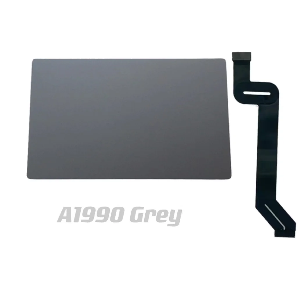 A1990 Trackpad asli untuk Macbook Pro 15.4 "A1990 Trackpad Touchpad dengan kabel 821-1669-A 2018 tahun ruang warna abu-abu