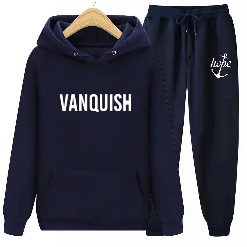 

Мужской повседневный комплект брюк, брендовая одежда, мужской комплект, брюки с капюшоном, спортивный костюм, повседневный спортивный костюм, мужской свитшот, спортивные костюмы