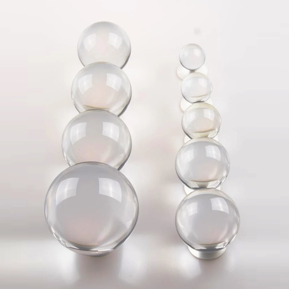 Clear Acrylic Contact Juggling Ball, Multi-sized Acrylic Sphere Crystal Ultra Feng Shui Magic Fushigi Ball