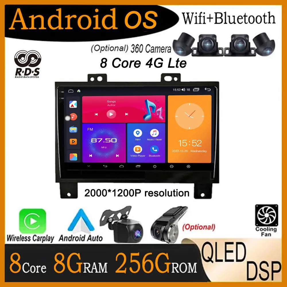 

9" Android 14 For Maxus V80 Plus LDV V80 LD100 2018 2019 2020 2021 Car Radio Video Player Multimedia GPS Navigation Stereo Auto