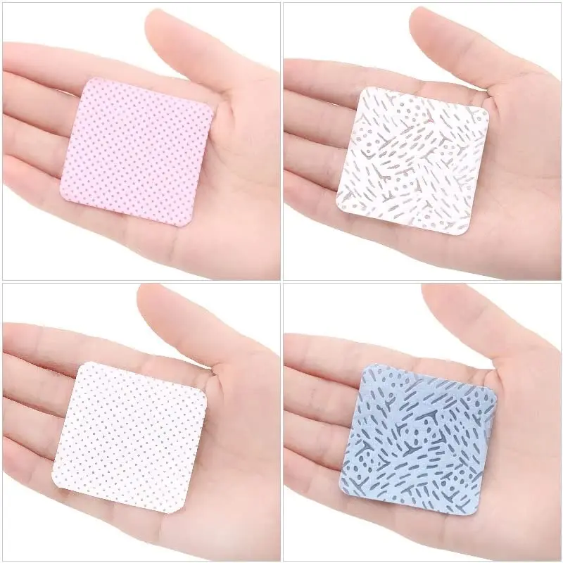 Lint Free Nail Wipes - Nail Polish Remover Pads Soft Absorbable Eyelash Extension Glue Cleaning Wipes