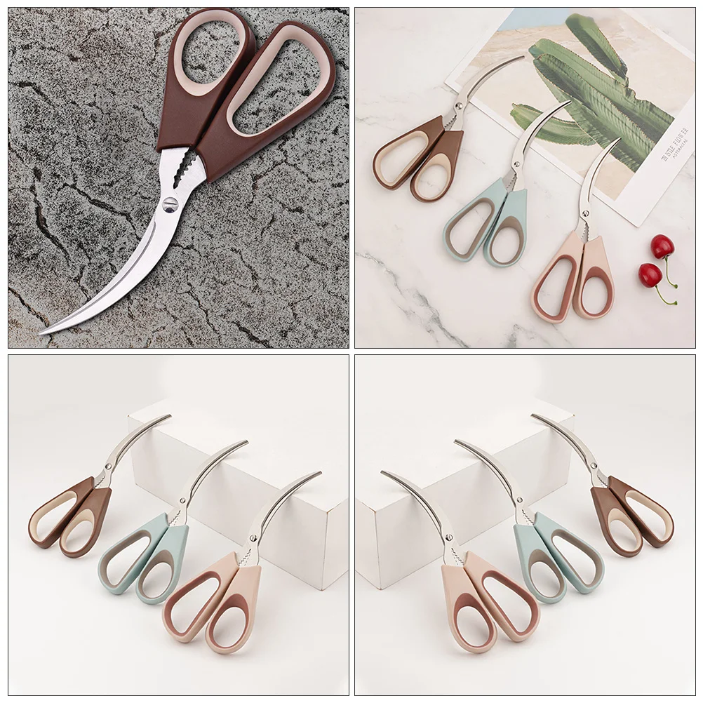 

2Pcs Seafood Shell Scissor Professional Crab Scissor for Lobster Shrimp Leg Cutting Kitchen Use Tool Seafood Shear