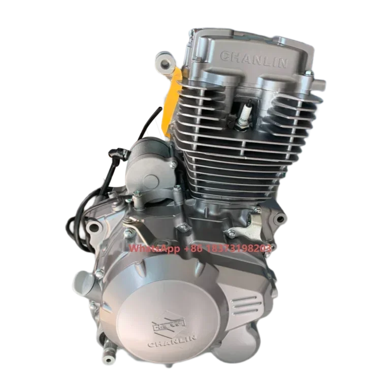 Factory Single Cylinder Air-Cooled 4-Stroke Engine, 125CC 150CC Complete Motorcycle Engine for 2 Wheeler